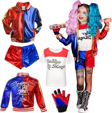 Quinn Cosplay Kostüm Kinder Clown Halloween Weihnachten Karneval