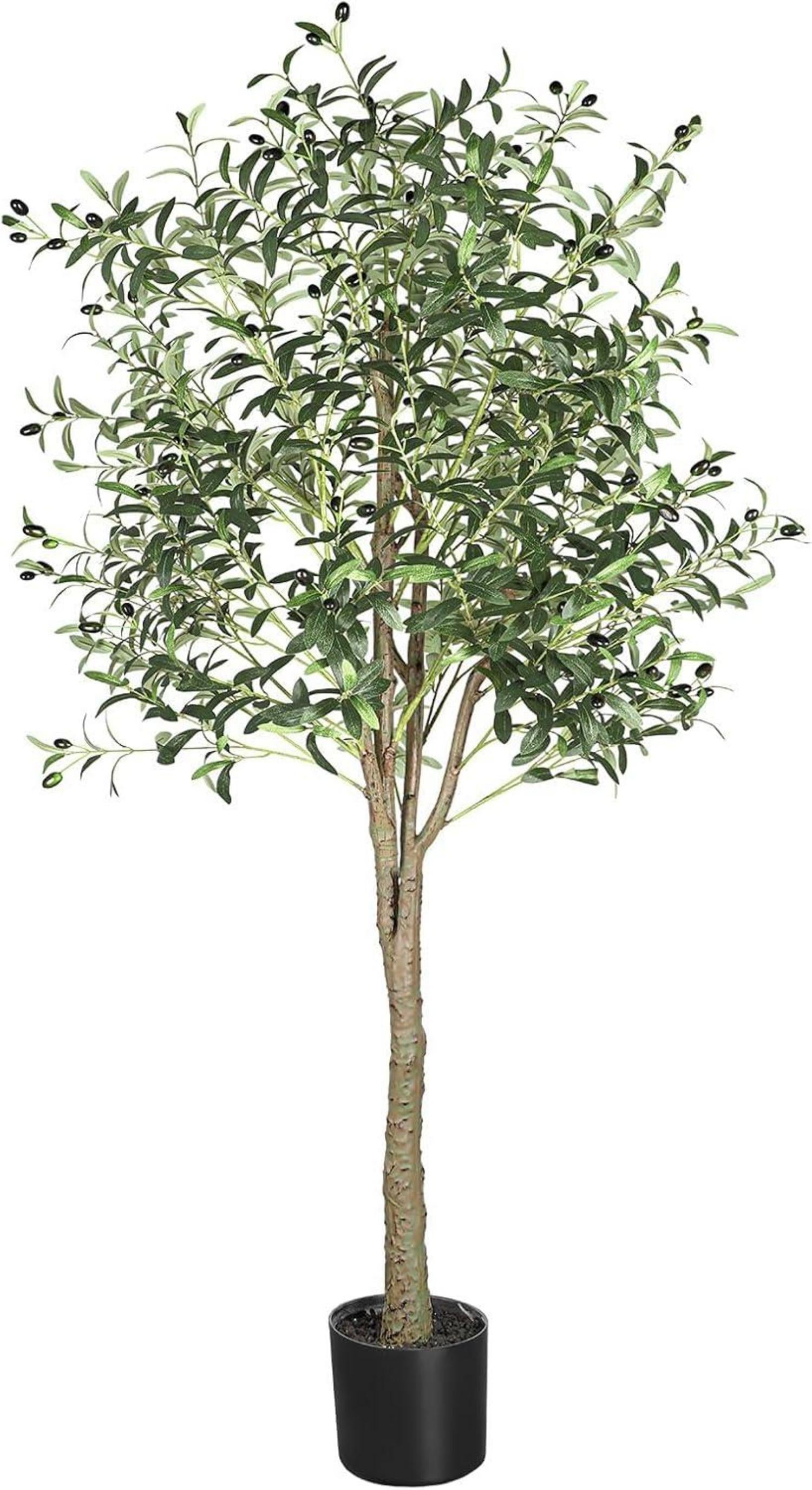 Künstlicher Olivenbaum 180cm Kunstpflanze groß wie echt