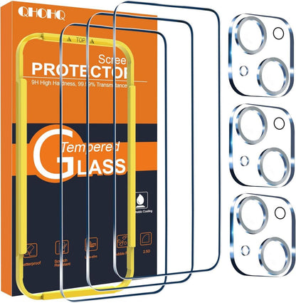 Panzer Schutz Glas für iPhone 15 Plus 6,7 Zoll mit Kameraschutz