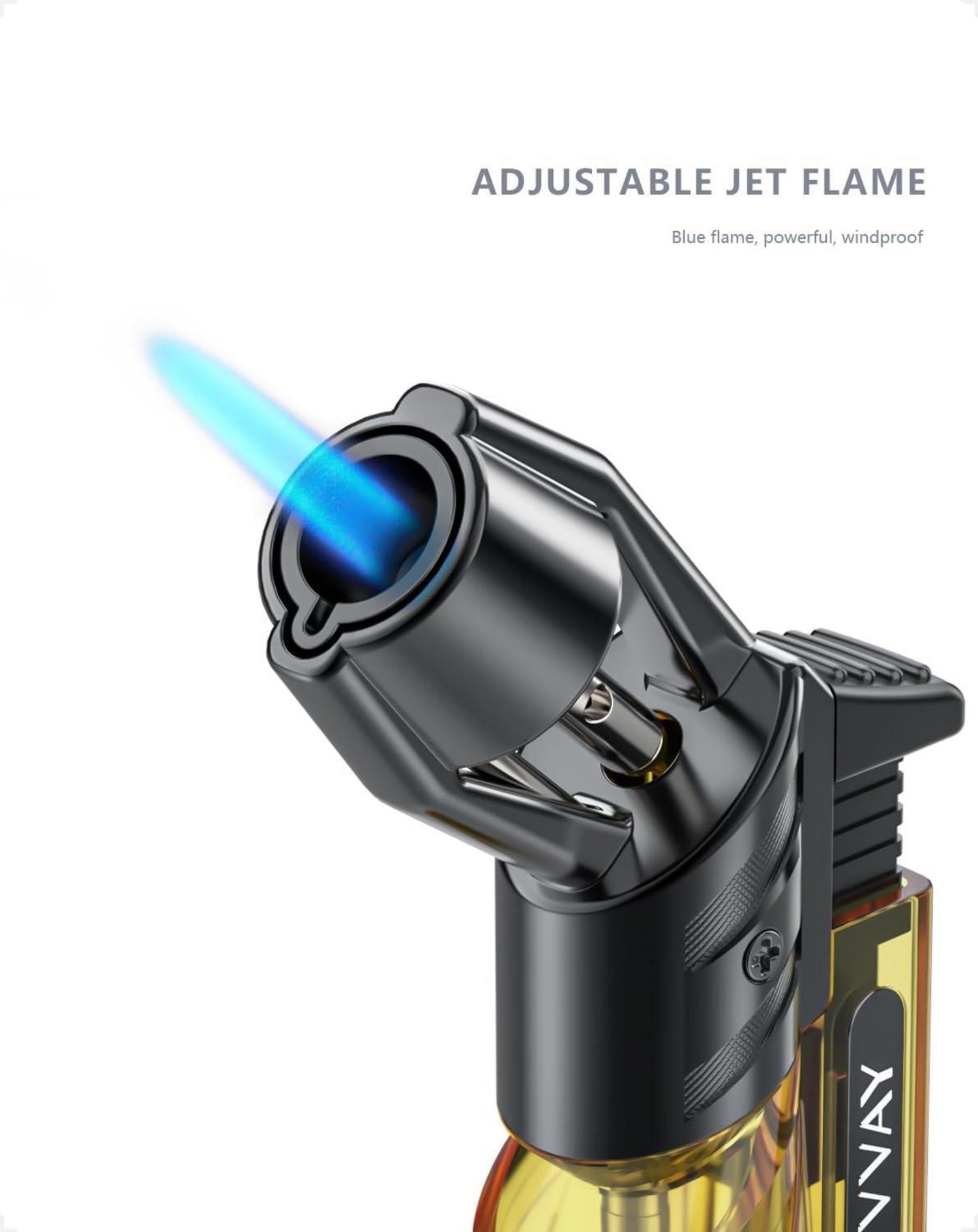 Sturmfeuerzeug Jetflamme Gas Butan, 2