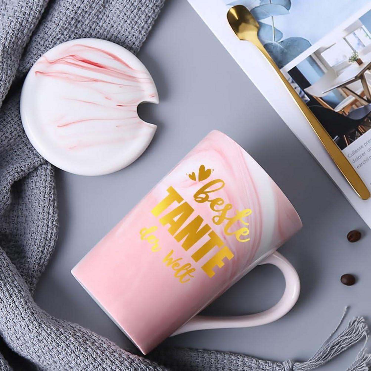 Tante Geschenk Tasse mit Spruch - Beste Tante der Welt - Beste Tante