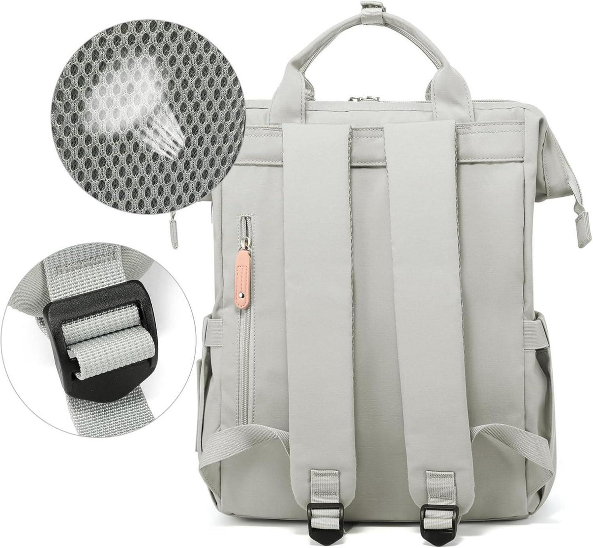 Rucksack Damen Groß Laptop Schulrucksack Mädchen Teenager 15,6 Zoll