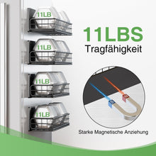 Magnetisches Gewürzregal für Kühlschrank, 4 Stück, Premium