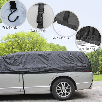 BEXITA Halbgarage Auto Winter Abdeckplane wasserdichte Outdoor Autoplane SUV & Wagon 520 cm