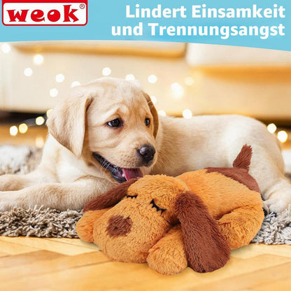 Herzschlag-Kuschelkissen für Welpen – Angstlinderung & Schlafhilfe