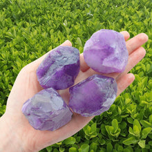 Amethyst Naturstein Premium Kristalle 4 Stück