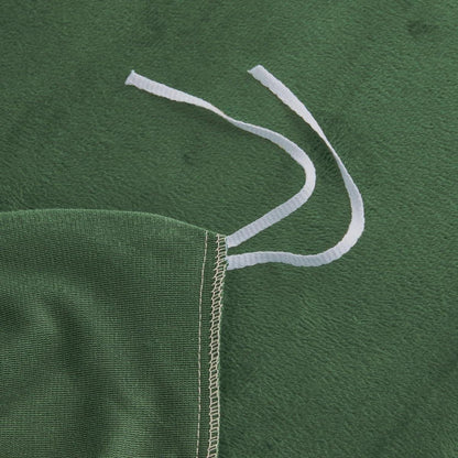 Fleece Bettwäsche Set 220x240 Olivgrün – Flauschig & Warm