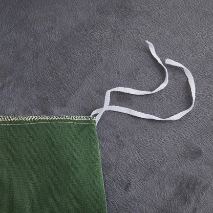 Kuschelige Fleece Bettwäsche 220x240cm - Grün, Grau, Oliv