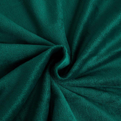 Warme Winter Bettwäsche 220x240cm Grün Fleece Plüsch