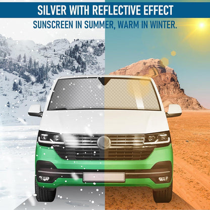 Thermo-Matten Set VW T4 LWB – Sonnenschutz für Wohnmobil & Auto