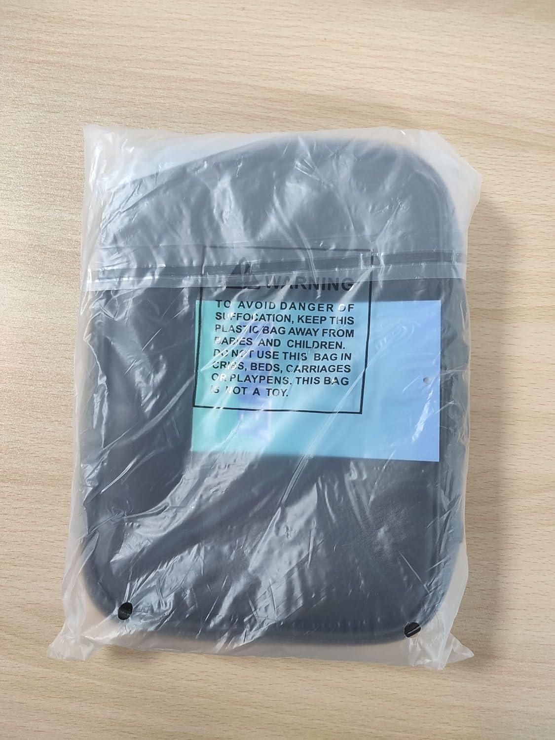 Narwey PU Leder Reise Kosmetiktasche Damen Organizer Schwarz