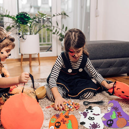 Halloween Bastelset Kinder – Kürbis & Halloween Deko DIY