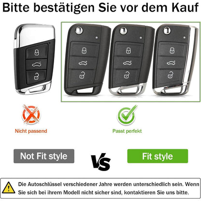 VW Schlüsselhülle für Golf 7, Polo, Tiguan – Schutzhülle