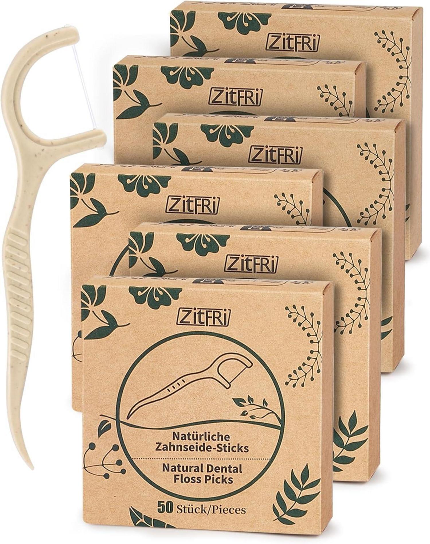 Zahnseide Sticks Nachhaltige Dental Floss Zahnseidesticks Natur