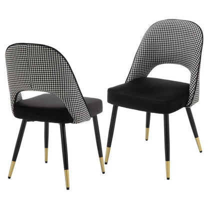 Samt Esszimmerstühle 2er Set – Modern & Komfortabel