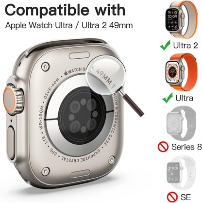 Schutzhülle mit Displayschutz für Apple Watch Ultra 2/1 49mm