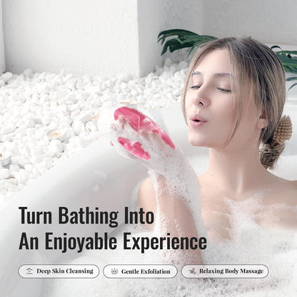 Silikon Duschbürste Körperbürste Body Scrubber Peeling Bürste