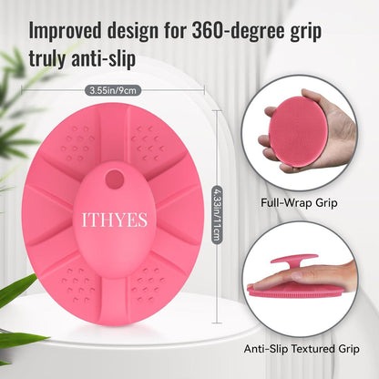 Silikon Duschbürste Körperbürste Badebürste Body Scrubber Peeling Bürste Massagebürste