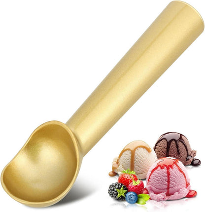 Eisportionierer Gold Aluminium Antihaft 18cm Eislöffel