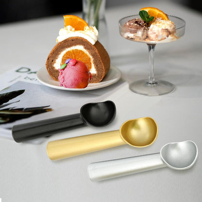 Gold Aluminium Eisportionierer 18cm Antihaft-Eislöffel