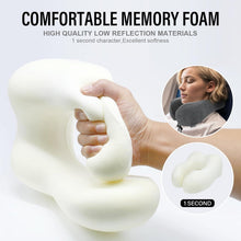 Nackenkissen Flugzeug Memory Foam Reisekissen samtweich