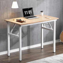 Klapptisch 80x40 cm Metallrahmen Bürotisch Eckschreibtisch