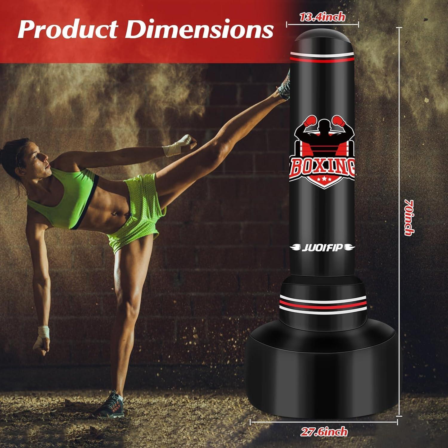 Boxsack Stehend 180cm für Erwachsene - Heavy Punching Bag mit