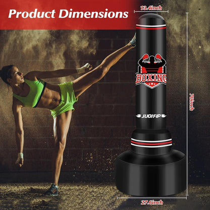 Boxsack Stehend 180cm für Erwachsene - Heavy Punching Bag mit