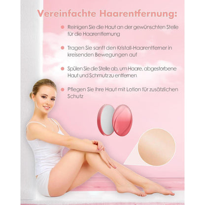 Nano Kristall Haarradierer Haarentferner Damen Männer