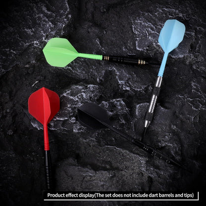 CyeeLife Dart Schäfte und Flights Set 12 Stück, Stabile