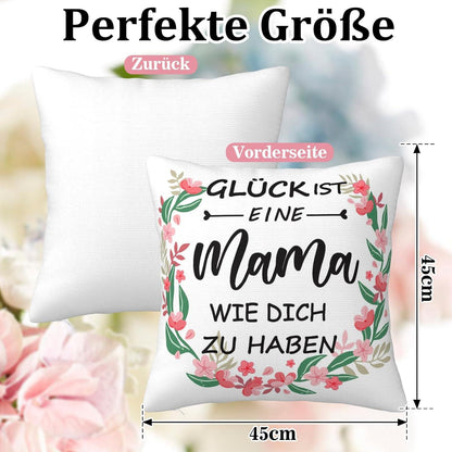 Personalisierter COCHIE Mama Geschenk Kissenbezug 45x45cm