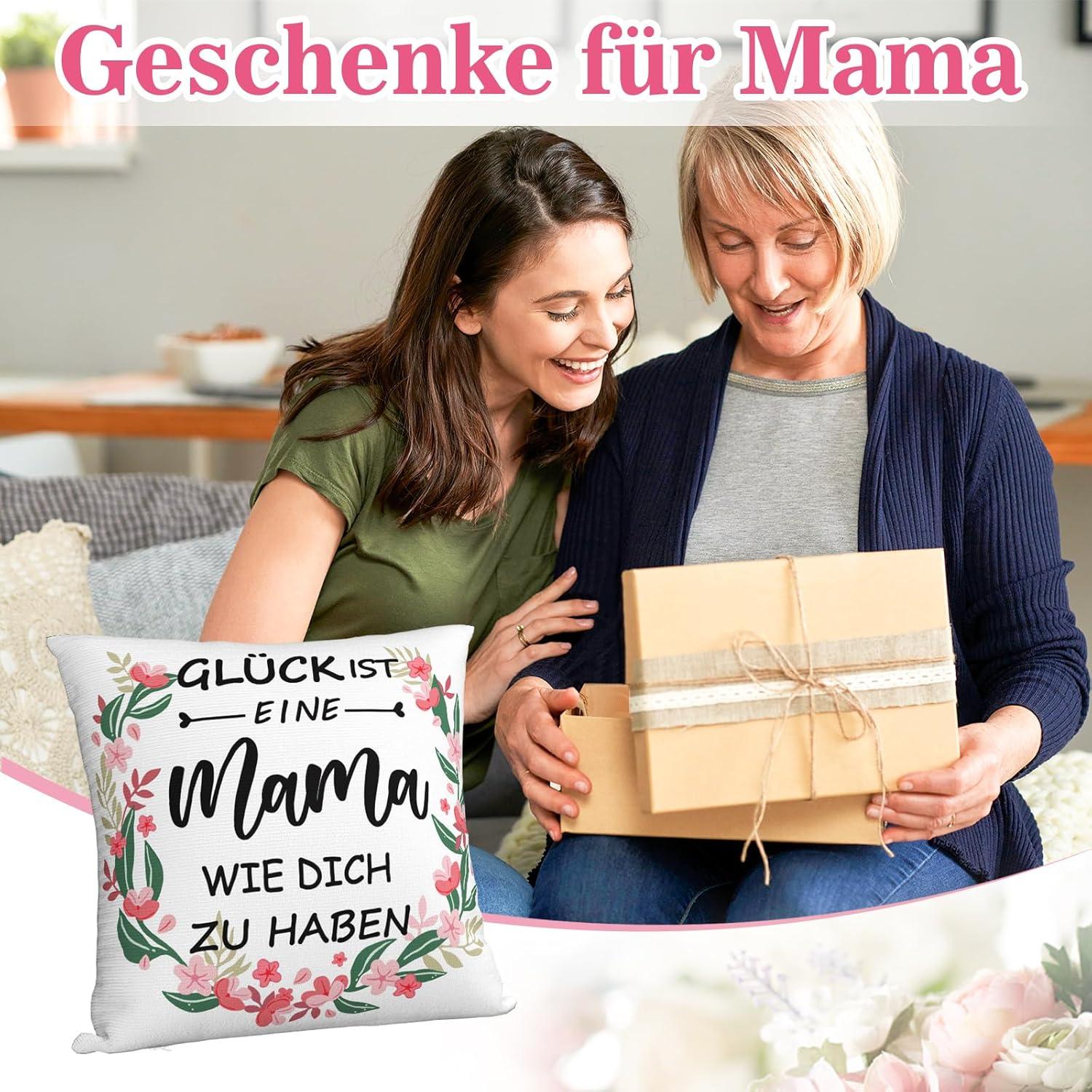 Muttertagsgeschenk Kissenbezug für Mama 45x45cm