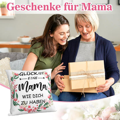 Muttertagsgeschenk Kissenbezug für Mama 45x45cm
