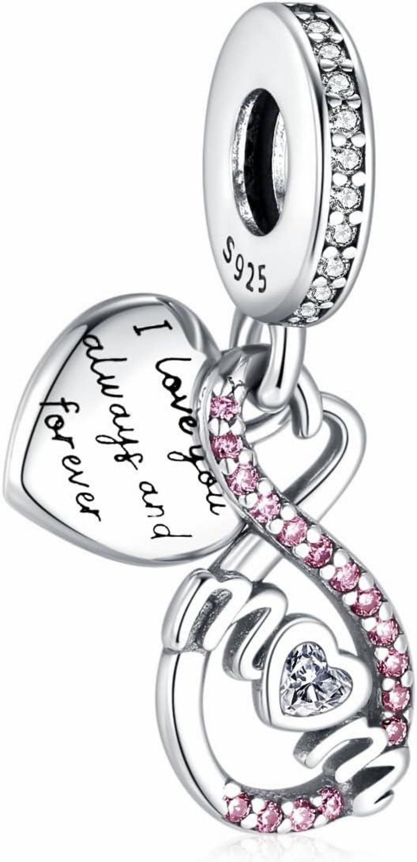 925 Sterling Silber Charms Anhänger Schildkröte Ocean Infinite Love