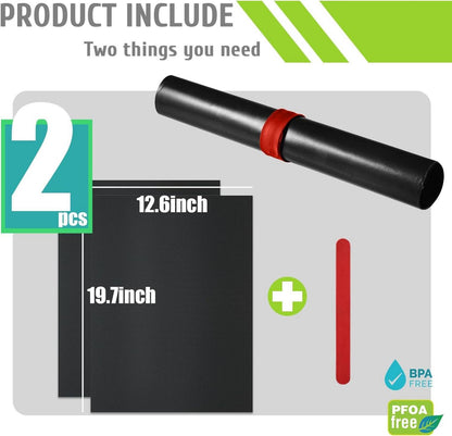 Backmatte 32x50cm - Backofeneinlage Umluft, Antihaft