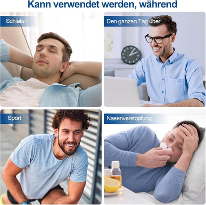 60 Stück Nasenpflaster Anti-Schnarch-Pflaster Hautfarben Atmung
