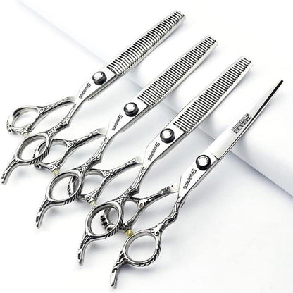 Professionelle Friseurschere 440C Edelstahl 6-Zoll Set