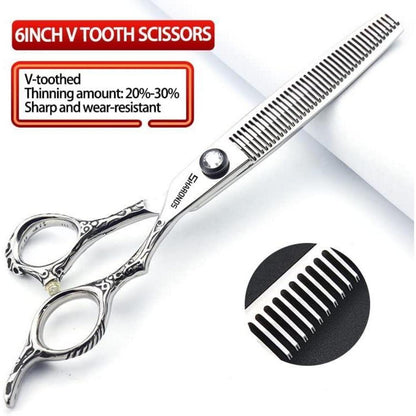 Professionelle Friseurschere 440C Edelstahl 6-Zoll Set