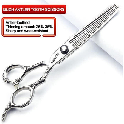 Professionelle Friseurschere 440C Edelstahl 6-Zoll Set