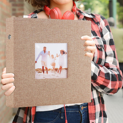 Fotoalbum 1000 Taschen Einsteckalbum großes Fassungsvermögen 33 x 31,8