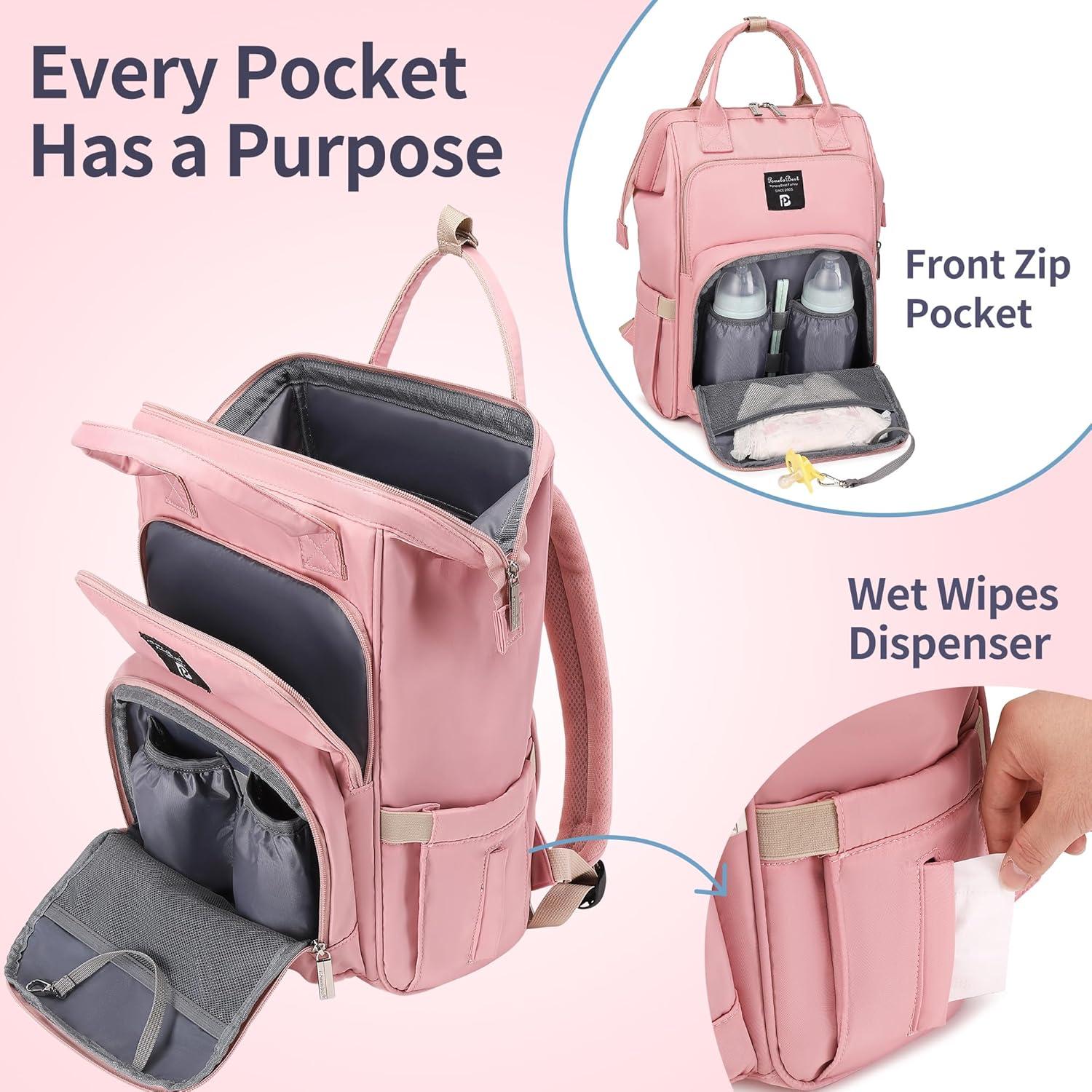 Pomelo Best Baby Wickelrucksack wasserdicht mit großer Kapazität