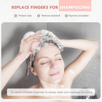 Kopfhaut Massagebürste Shampoo Bürste Haarwäsche Haarwachstum entfernen Schuppen