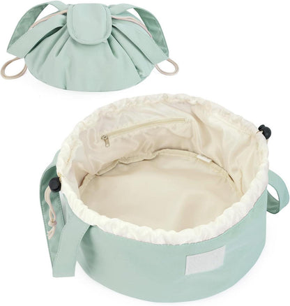 Kosmetiktasche Organizer wasserabweisend Mintgrün Reise Make-up
