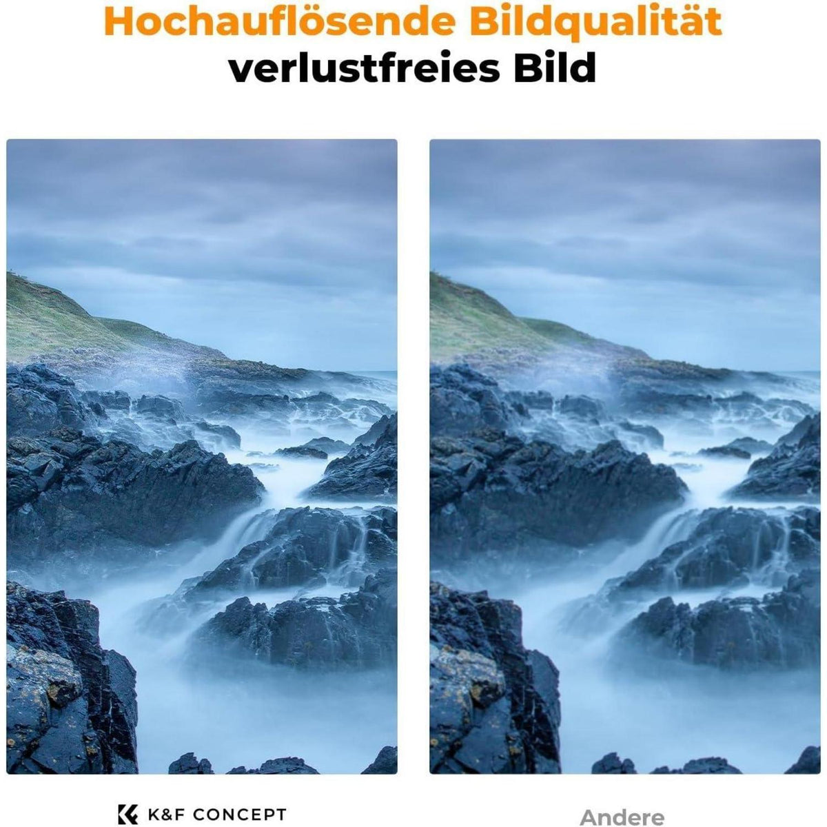 Magnetischer Variabler Graufilter ND8-128 (3-7 Stop) 82mm