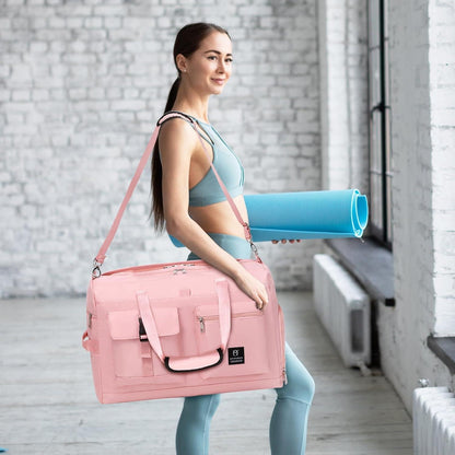 Sporttasche Damen Herren Reisetasche Weekender Yoga Tasche Schwimmtasche