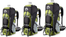 Night Cat Trekkingrucksack 90L Wanderrucksack Herren Damen