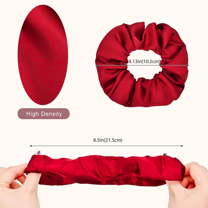 Lolalet Seide Scrunchies Haargummis für Damen 8 Stück 8