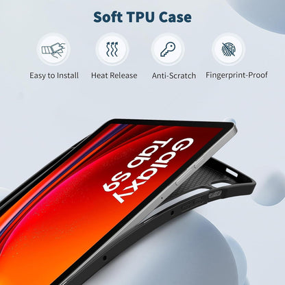 Schutzhülle für Samsung Tab S9 FE 10.9/ S9 2023 mit Ständer - Ultra Slim PU
