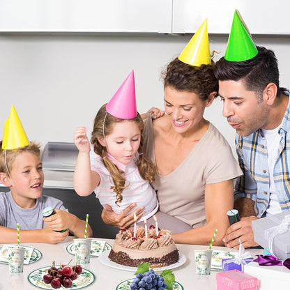 100-teiliges Einweg Geburtstagspartygeschirrset Tischdeko Kindergeburtstag