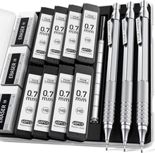 4 Candies 0,7mm Druckbleistift-Set mit Etui und 480 Stück